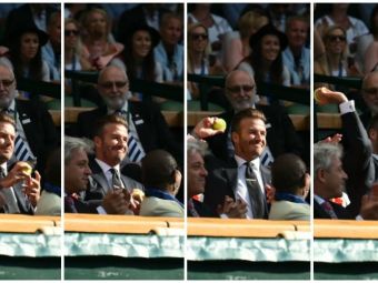 
	FAZA ZILEI la Wimbledon a fost reusita de ...Beckham! Momentul in care toata arena a inceput sa-l aplaude pe fostul star al Angliei! VIDEO
