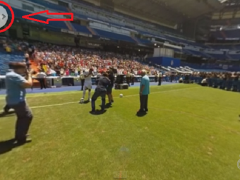 
	Spectaculos! E ca si cum ai fi pe teren: Real Madrid l-a prezentat pe Danilo folosind tehnologia video 360&deg;! Misca sagetile din stanga
