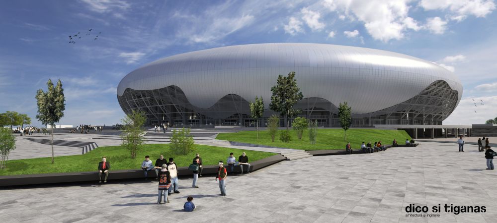 ASTA e adevaratul OZN Arena din Romania! Cum va arata noul stadion SENZATIE de la Craiova. Vezi super imagini_4