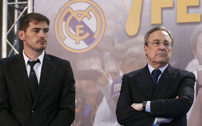 Florentino Perez Iker Casillas Real Madrid