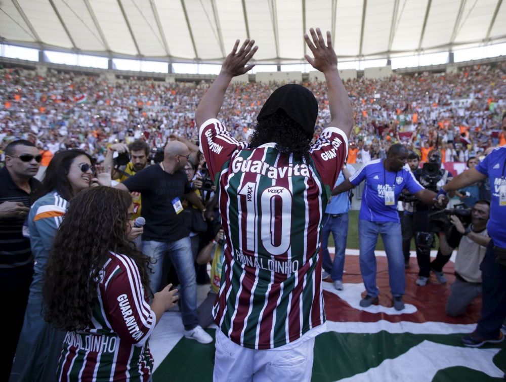 "Am venit sa scriu istorie!" Imagini fantastice de la prezentarea lui Ronaldinho la Fluminense. FOTO si VIDEO_3