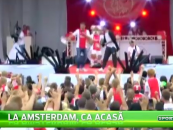 
	VIDEO | Cristi Chivu s-a intors la echipa care l-a facut mare! Cum a fost intampinat de cei 30.000 de fani ai lui Ajax, in Olanda

