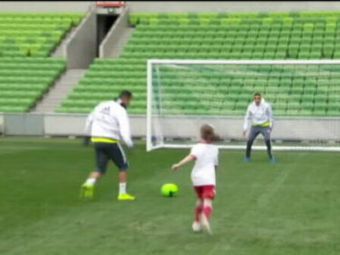 Imagini SUPERBE cu Cristiano Ronaldo in Australia! Starul lui Real Madrid a dat in mintea copiilor pentru o zi! VIDEO
