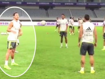 
	Ronaldo i-a innebunit pe chinezi: fanii au inceput sa tipe la un no-look-pass genial in timpul antrenamentului: VIDEO
