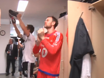 VIDEO Atmosfera senzationala in vestiarul lui Rosenborg! Adversara Stelei defileaza in campionat! Cum au petrecut norvegienii