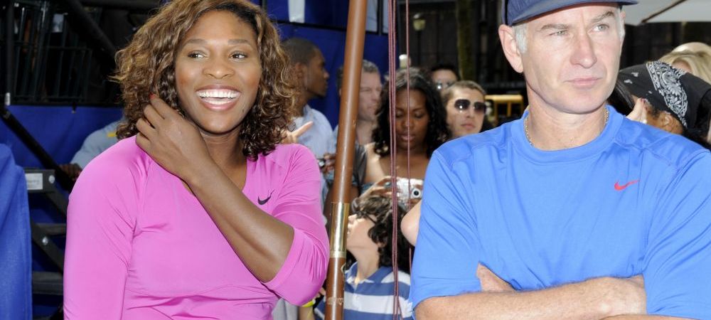 John McEnroe Serena Williams US Open