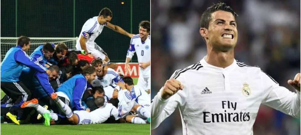 Cristiano Ronaldo Preliminarii EURO 2016 san marino