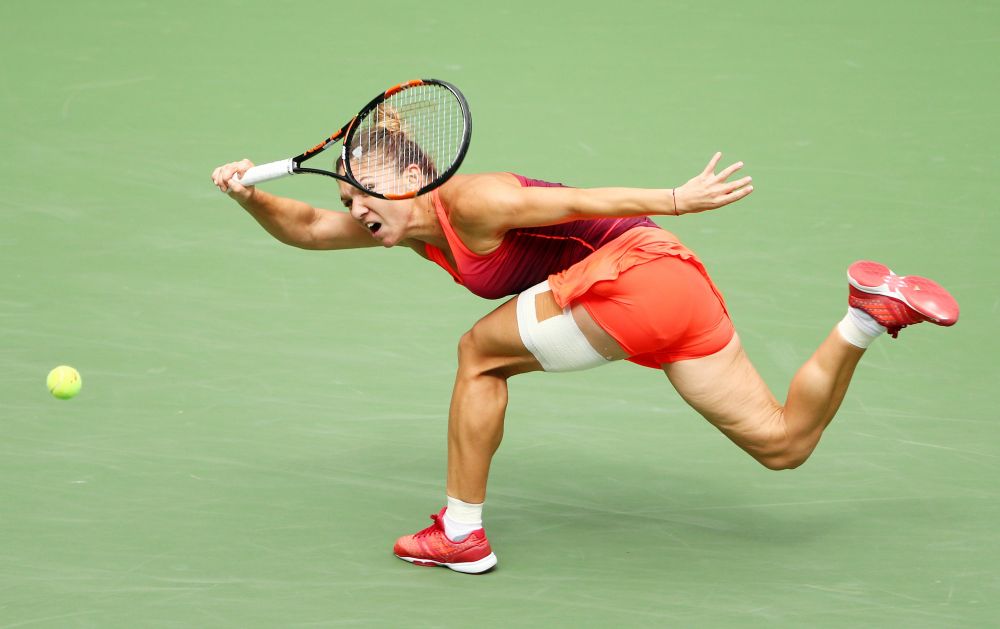 GALERIE FOTO | Filmul unei semifinale dramatice. Simona Halep a ratat sansa unei finale la US Open, dupa ce a prins-o pe Flavia Pennetta intr-o zi formidabila_3