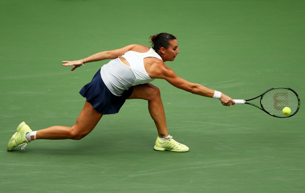 GALERIE FOTO | Filmul unei semifinale dramatice. Simona Halep a ratat sansa unei finale la US Open, dupa ce a prins-o pe Flavia Pennetta intr-o zi formidabila_8