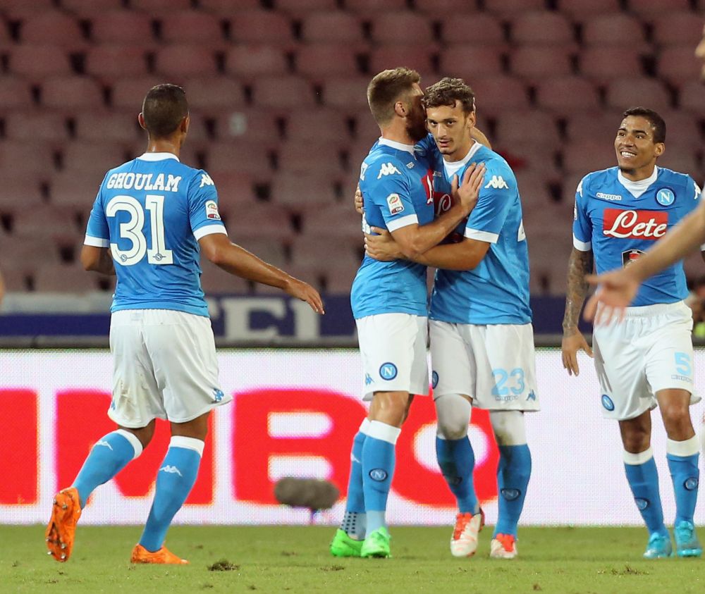 O palma de goluri | Napoli, la cel de-al doilea 5-0 in doar cateva zile. Echipa lui Chiriches a "masacrat-o" pe Lazio, Radu Stefan a avut cosmaruri cu Higuain_5
