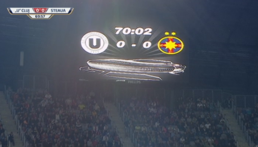 Seara teribil de grea pentru Steaua pe Cluj Arena! Tahar a marcat golul calificarii cu 10 minute inainte de final: U Cluj 0-1 Steaua! Toate fazele VIDEO_10