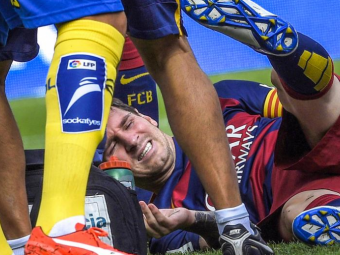 
	Accidentare GRAVA pentru Messi! Starul Barcei lipseste doua luni de pe teren! Ce verdict i-au pus medicii:
