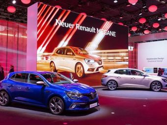 Renault a prezentat noile Megane si Talisman la Frankfurt! Afla totul despre ele intr-o prezentare multimedia spectaculoasa! FOTO