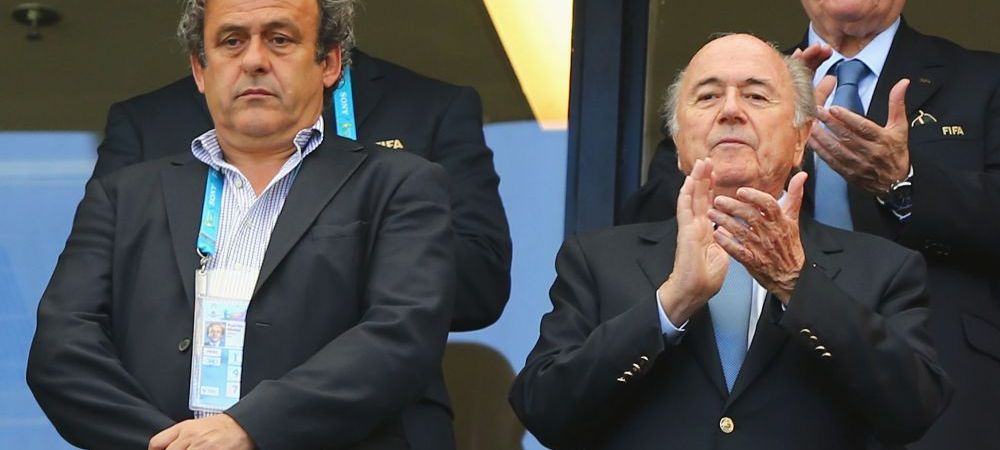 Michel Platini FIFA Jack Warner Sepp Blatter UEFA