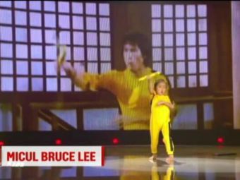 Micul Bruce Lee a facut senzatie la un concurs de talente! E incredibil ce poate la doar 5 ani! VIDEO