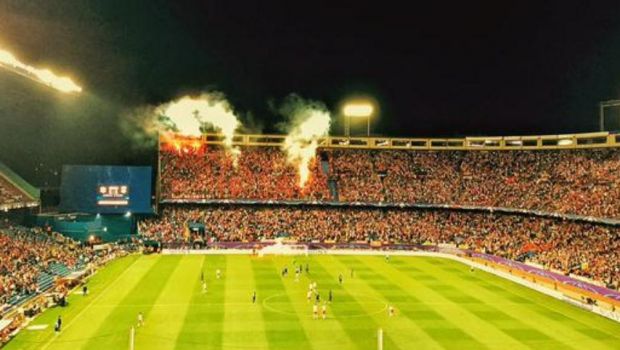 Scene socante aseara in Champions League! Ce au facut fanii Benficai in meciul cu Atletico Madrid