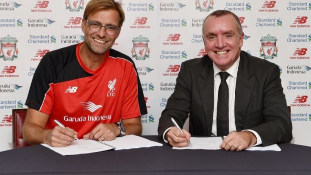 
	OFICIAL! Klopp a semnat cu Liverpool si va fi prezentat vineri! Salariu URIAS pentru antrenorul german!&nbsp;
