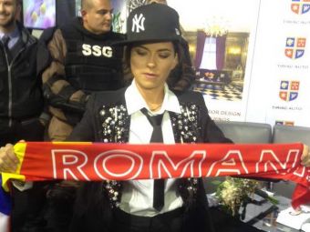 Inna, suporter de lux pentru Romania pe National Arena! Un brazilian a cerut-o in casatorie in ziua meciului! VIDEO