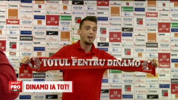 
	VIDEO | Dinamo si-a prezentat al 17-lea transfer din acest sezon. Gezim Shalaj, fostul mijlocas al Pandurilor, va juca in Stefan cel Mare
