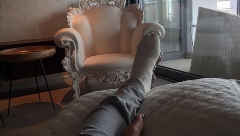 FOTO SOCANT! Cum arata piciorul Soranei Cirstea dupa ce si-a rupt un deget la antrenament! Poza postata de jucatoarea din Romania_2