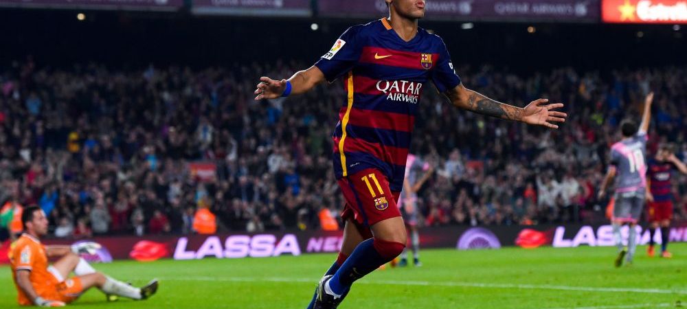 Neymar Barcelona la liga Spania