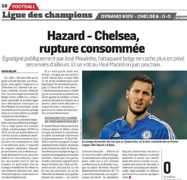 Probleme in "Eden"! L'Equipe anunta BOMBA anului 2016! Unde vrea sa plece Hazard de la Chelsea_2