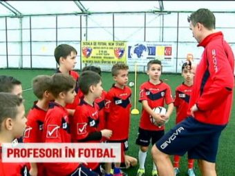 
	Petre Marin si Ghionea si-au deschis scoala de fotbal: &quot;Vrem sa-i vedem pe acesti copii in tricoul Stelei si al echipei nationale!&quot;
