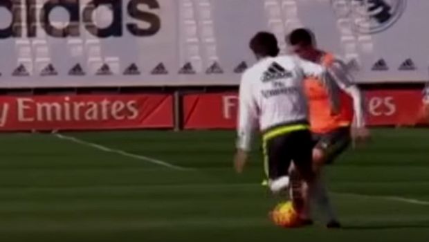 
	SUPER VIDEO! Ce i-a facut James Rodriguez fiului lui Zidane la antrenament! Nu a stiut unde e mingea
