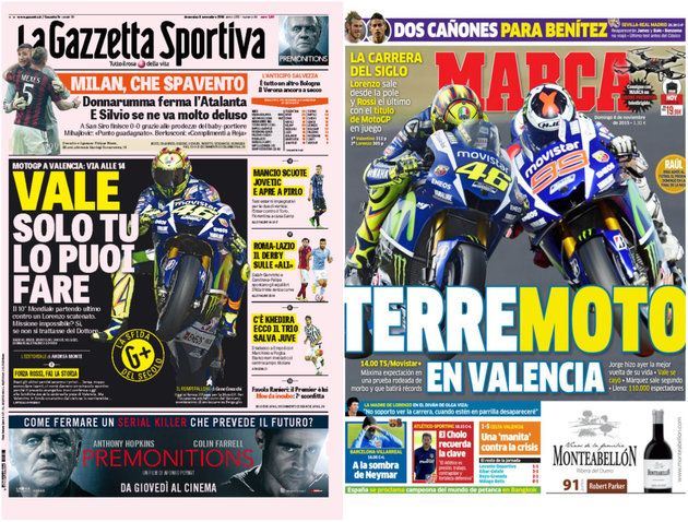 Tricampeon | Jorge Lorenzo e noul campion mondial la MotoGP, dar Valentino Rossi este eroul zilei. Cursa fantastica la Valencia_1
