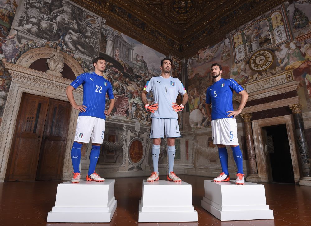 FOTO | Italienii vor juca primul meci in noile echipamente impotriva Romaniei. Cum arata tricourile pe care le vor imbraca la EURO_1