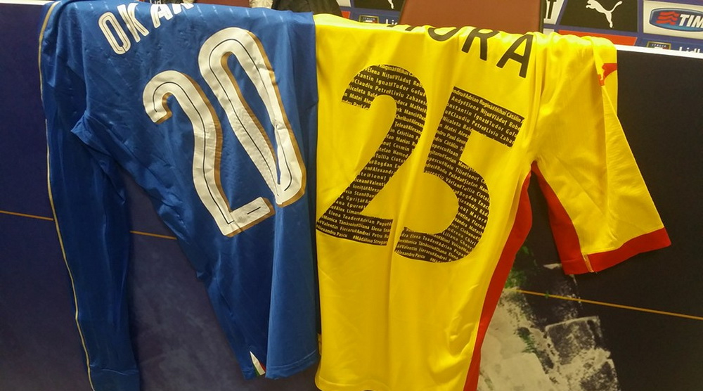 Ce seara frumoasa la Bologna! Romanii s-au bucurat din nou de fotbal: Italia 2-2 Romania! Meci special la ProTV in memoria victimelor de la #Colectiv VIDEO_12