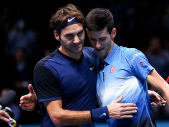 
	Spectacol total la Turneul Campionilor! Federer este in semifinale dupa victoria clara cu Djokovic
