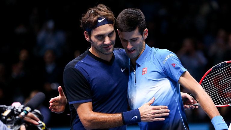 Roger Federer Novak Djokovic Turneul Campionilor