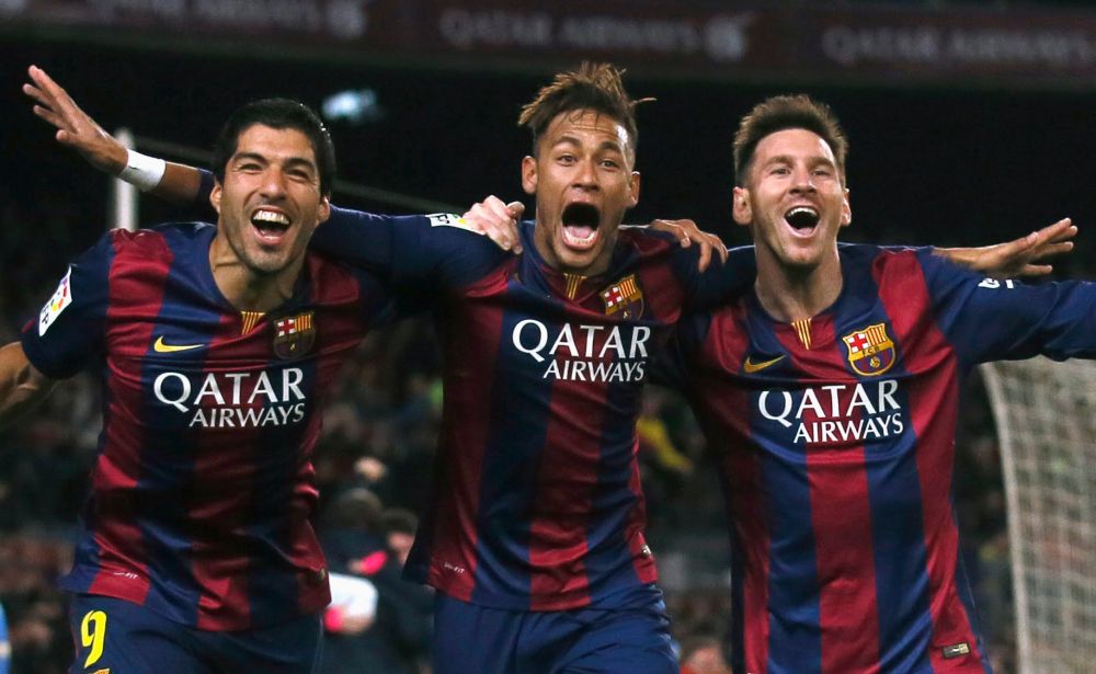 Este tripleta MSN cea mai tare din istorie? Messi, Suarez si Neymar au marcat 120 de goluri impreuna in 2015 si sunt vazuti ca fiind mai buni ca "RRR"_5