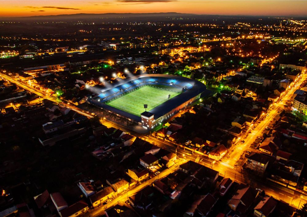 Stadion nou in Romania! Autoritatile au pregatit 16 milioane de euro pentru o arena noua de 14.000 de locuri! FOTO_1