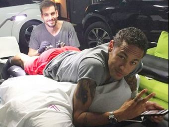 
	Mesajul emotionant din noul tatuaj al lui Neymar. Fotbalistul nu a uitat de unde a plecat

