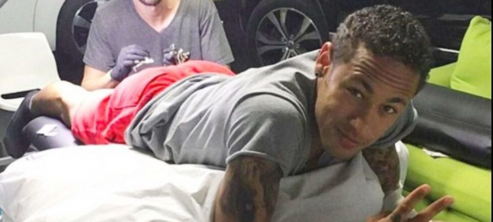 Neymar Barcelona tatuaje