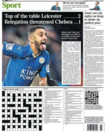 Minunea din Premier League continua! Leicester, lider si dupa etapa a 16-a, o trimite pe Chelsea la UN PUNCT de retrogradare. Mourinho da vina pe copiii de mingi_4