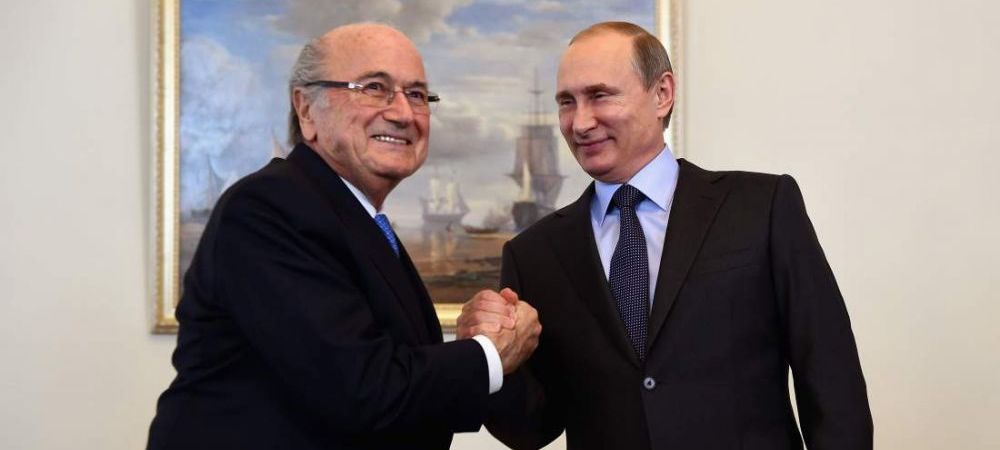 scandal FIFA Sepp Blatter Vladimir Putin