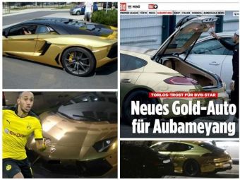 
	El e jucatorul de AUR al lui Dortmund! Aparitie SCLIPITOARE pe sosea! Cum arata masinile lui Aubameyang! VIDEO
