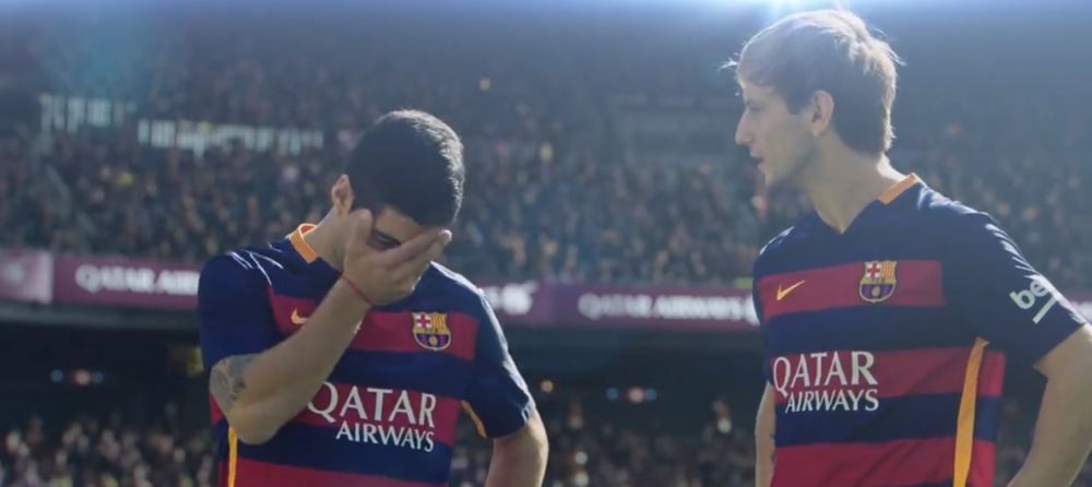 Reclama senzationala cu jucatorii Barcelonei lansata inainte de Craciun. Ce fac Messi, Suarez si Neymar. VIDEO_1