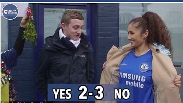 
	Tu tii cu Tottenham, eu tin cu Chelsea... vrei sa ma saruti? Experiment amuzant in Londra :) VIDEO
