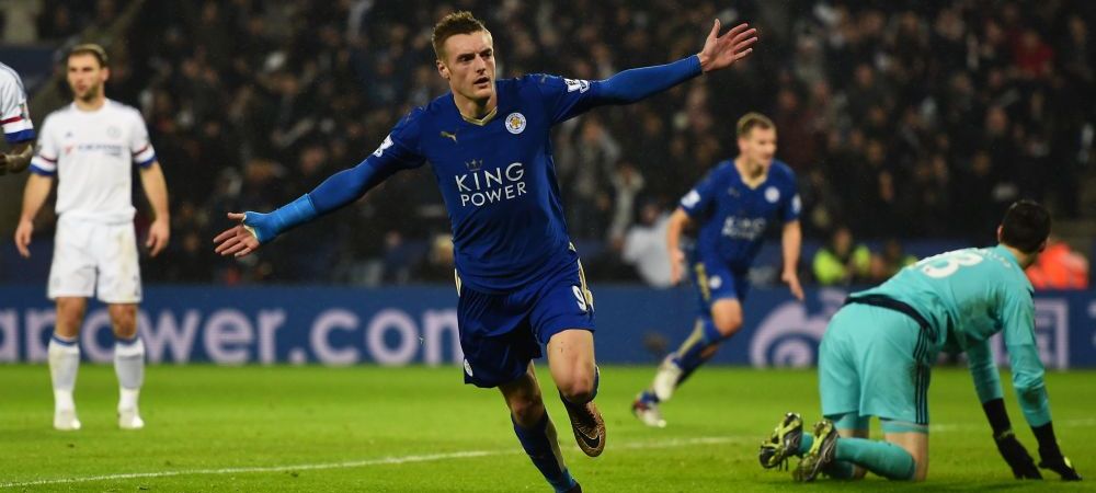 Jamie Vardy Leicester Manchester City