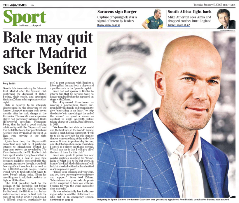 Numirea lui Zidane poate aduce transferul de 180 de milioane in fotbal! Afacerea MONSTRUOASA care se poate face in 2016_1