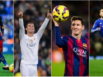 
	Messi si Neymar, cei mai scumpi fotbalisti ai planetei; Cristiano Ronaldo, doar pe locul 4. Cum arata clasamentul celor mai valorosi jucatori
