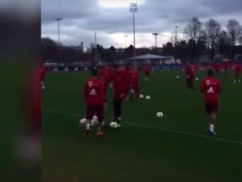 SCHEMA de senzatie facuta de Neuer la antrenament! Cum a jonglat portarul lui Bayern Munchen! SUPER VIDEO