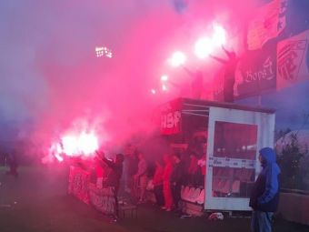 Amical cu probleme pentru Craiova in Antalya! Fanii echipei adverse au facut atmosfera incendiara! FOTO