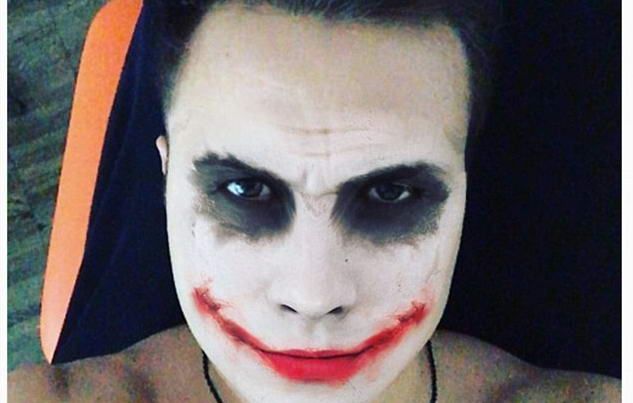 Why so serious? O vedeta din Bundesliga s-a costumat in celebrul Joker din Dark Night! FOTO_1