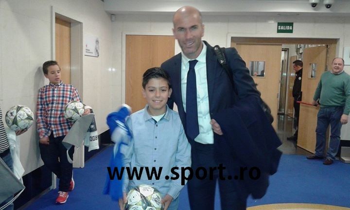 Surpriza uriasa pentru pustiul roman Zinedine Zidane Stoica! Real Madrid l-a chemat pe Bernabeu sa-si cunoasca idolul! FOTO_3