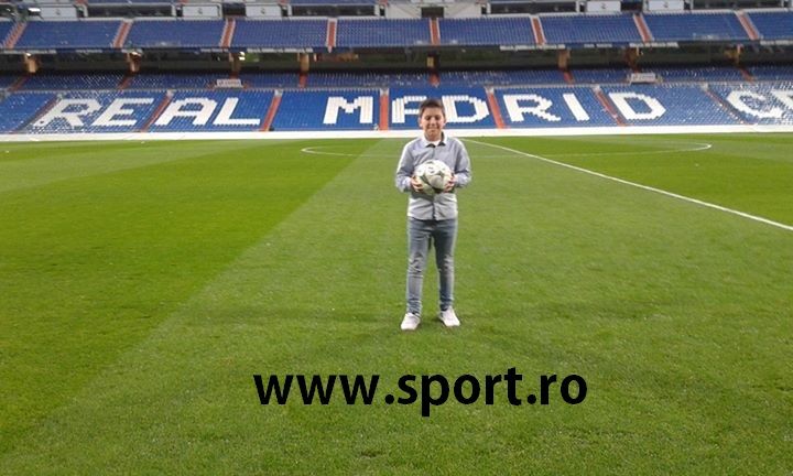 Surpriza uriasa pentru pustiul roman Zinedine Zidane Stoica! Real Madrid l-a chemat pe Bernabeu sa-si cunoasca idolul! FOTO_4
